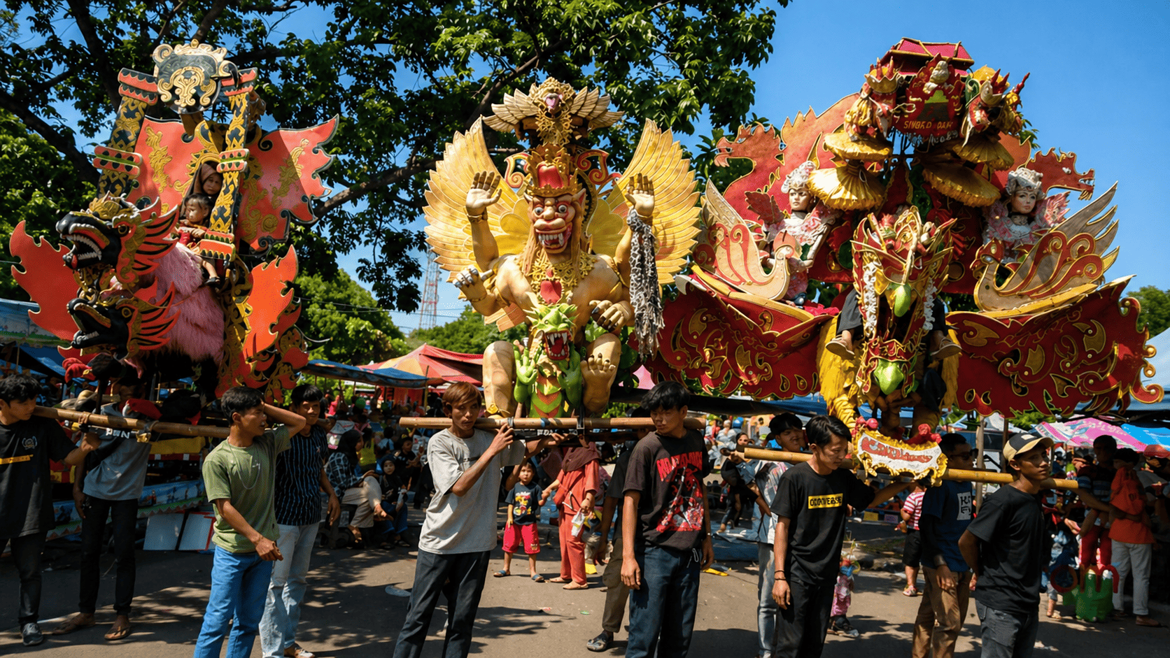 Pertunjukan Singa Depok