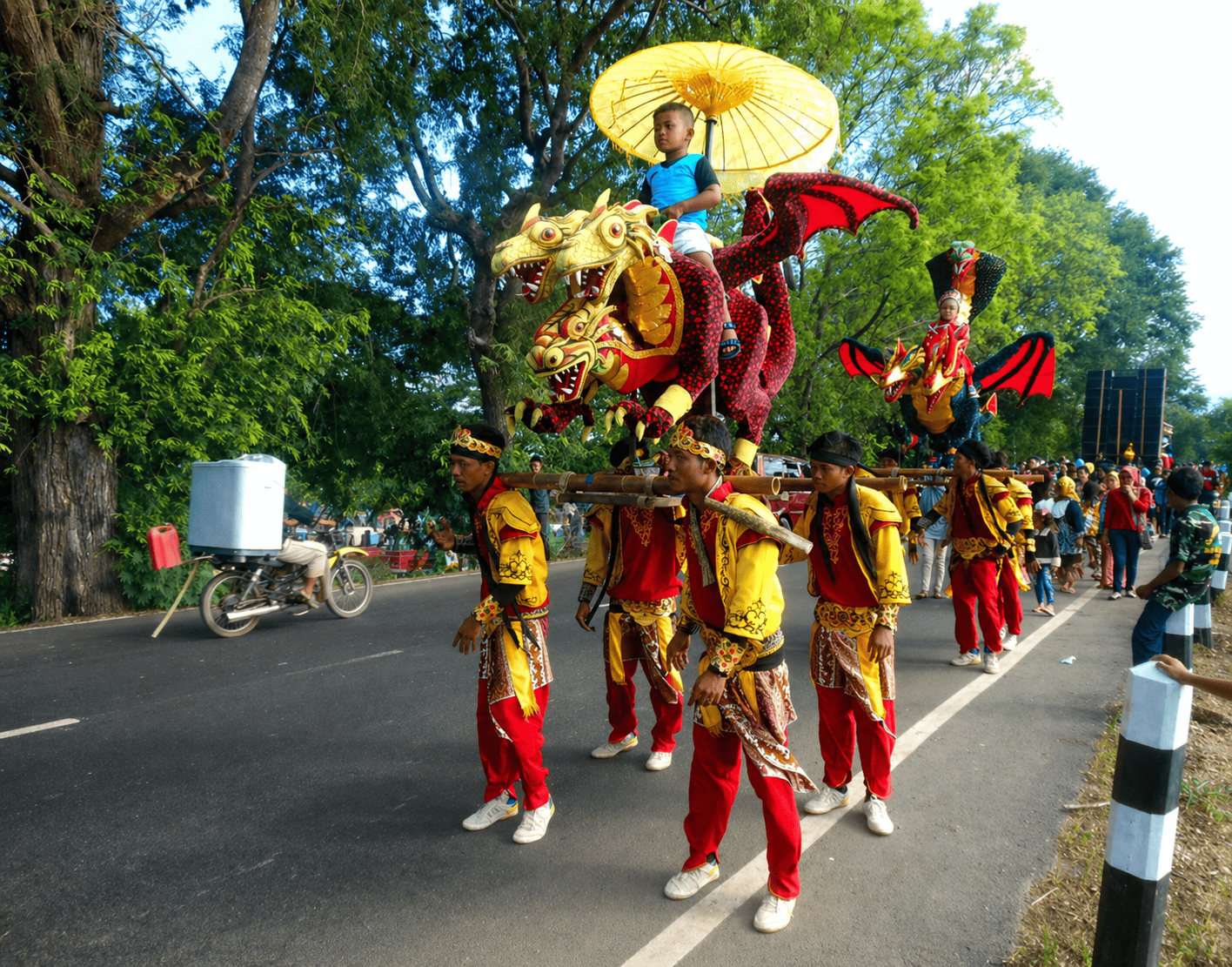 Pertunjukan Singa Depok